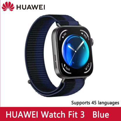 HUAWEI Watch FIT 3 Smartwatch,1.82-inch AMOLED Display, Bluetooth calling,Ultra-Slim Design,Durable Battery Life