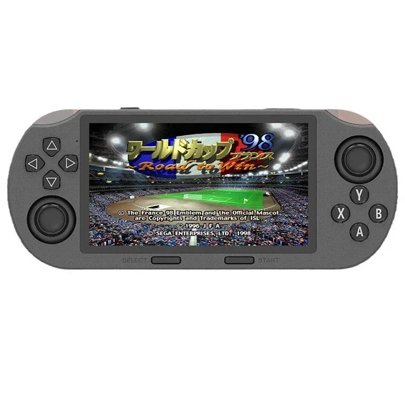 SF3000 Mini Portable Handheld Game Player 4.5 Inch IPS Screen Retro Video Game Console Built-in 20000+ Games for PS1/GBA/SFC