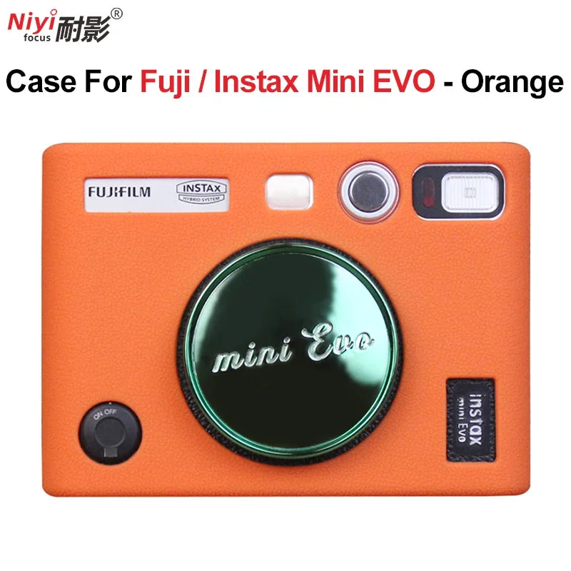 MINI EVO Camera Case Soft Silicone Case Waterproof Camera Bag Protector Pouch Green Blue Black Orange Dustproof