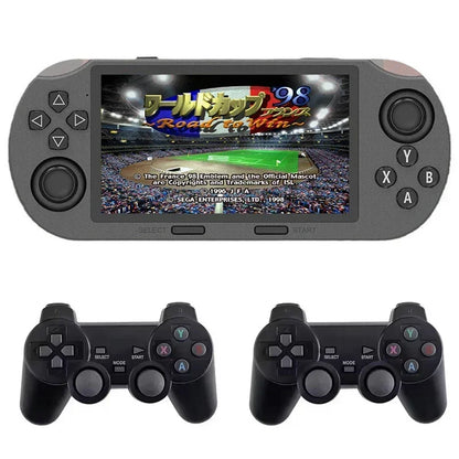 SF3000 Mini Portable Handheld Game Player 4.5 Inch IPS Screen Retro Video Game Console Built-in 20000+ Games for PS1/GBA/SFC